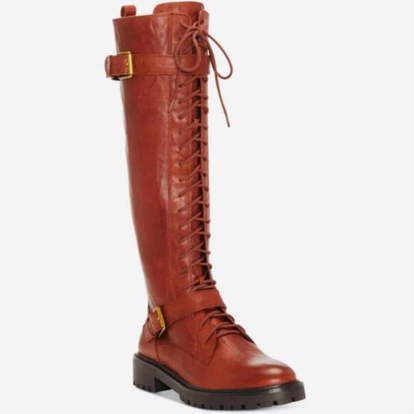 Lucky Brand Shoes - LUCKY BRAND NWT Lace Up Inniko Tall Military Boot